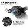 HORPIN Drone with 4k Camera Foldable 1080P HD Drone - Image 2