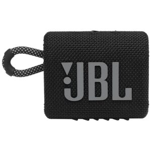 JBL Go 3, Wireless Ultra Portable Bluetooth Speaker (Black)
