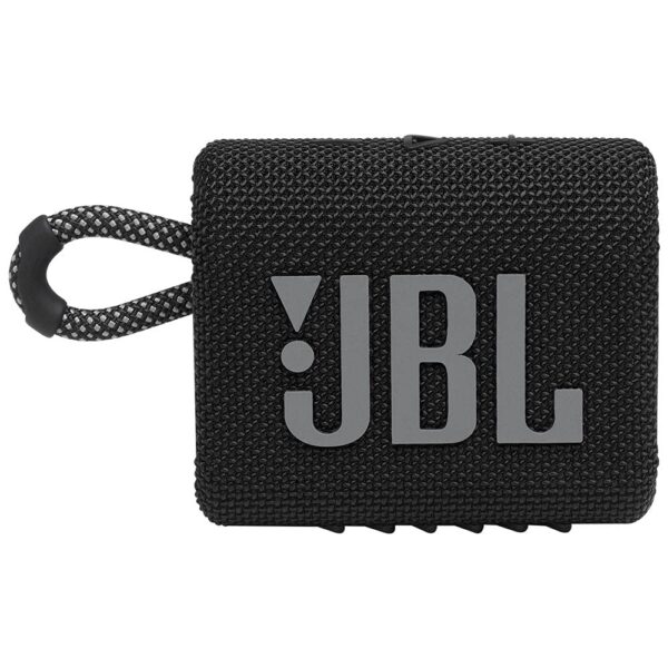 JBL Go 3, Wireless Ultra Portable Bluetooth Speaker (Black)