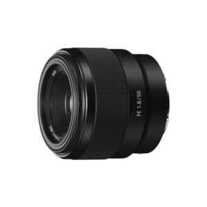 Sony E Mount FE 50mm F1.8 Full-Frame Lens (SEL50F18F)
