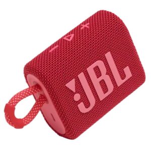 JBL Go 3, Wireless Ultra Portable Bluetooth Speaker (Red)