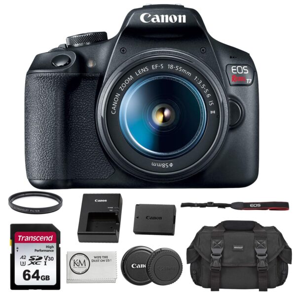 Canon EOS Rebel T7 DSLR Camera with 18-55mm Lens