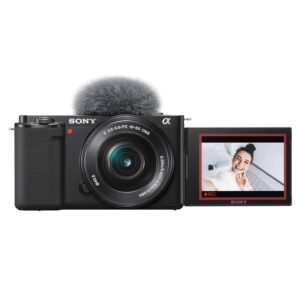 Sony Alpha ZV-E10L 24.2 MP Interchangeable-Lens Mirrorless Vlog Camera