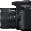 Canon EOS 1500D 24.1MP Digital SLR Camera (Black) - Image 4