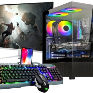 CHIST Gaming Desktop, 9th Gen Core i5-9400 6 Core 6Threats
