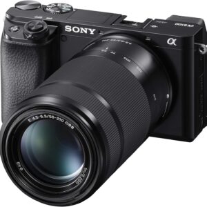Sony New Alpha ILCE-6100X (Previously ILCE-6100Y) with Upgraded SELP1650 (Ver 2) Power Zoom Lens + SEL55210 Lens