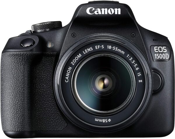 Canon EOS 1500D 24.1MP Digital SLR Camera (Black)