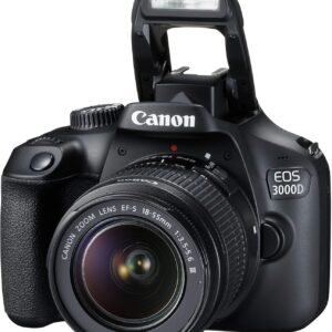 Canon EOS 3000D 18MP Digital SLR Camera (Black)